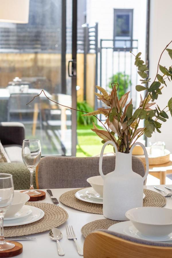 Modern Townhouse Cashel Street 2 Bed 2 Bath Apartment Christchurch Exterior foto
