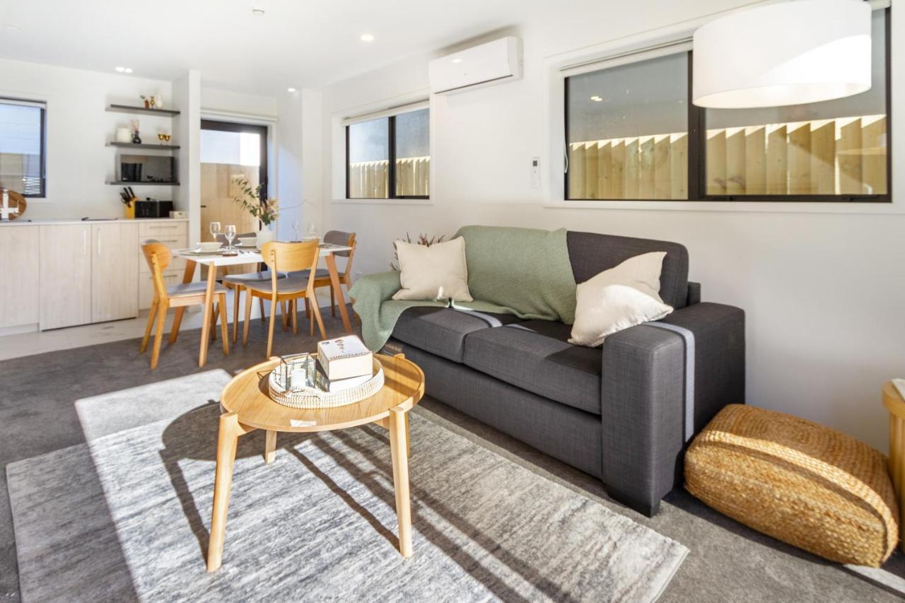 Modern Townhouse Cashel Street 2 Bed 2 Bath Apartment Christchurch Exterior foto