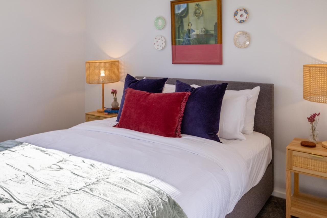 Modern Townhouse Cashel Street 2 Bed 2 Bath Apartment Christchurch Exterior foto