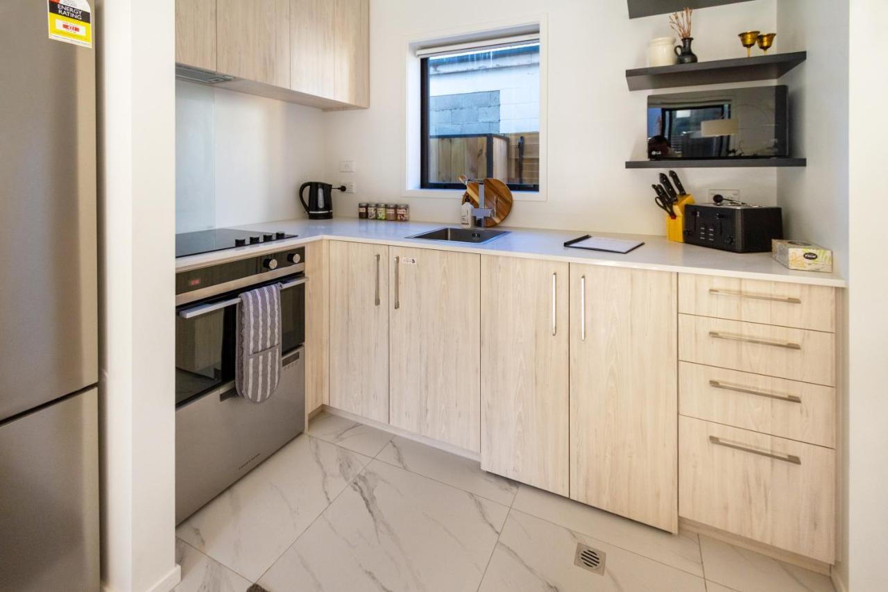 Modern Townhouse Cashel Street 2 Bed 2 Bath Apartment Christchurch Exterior foto