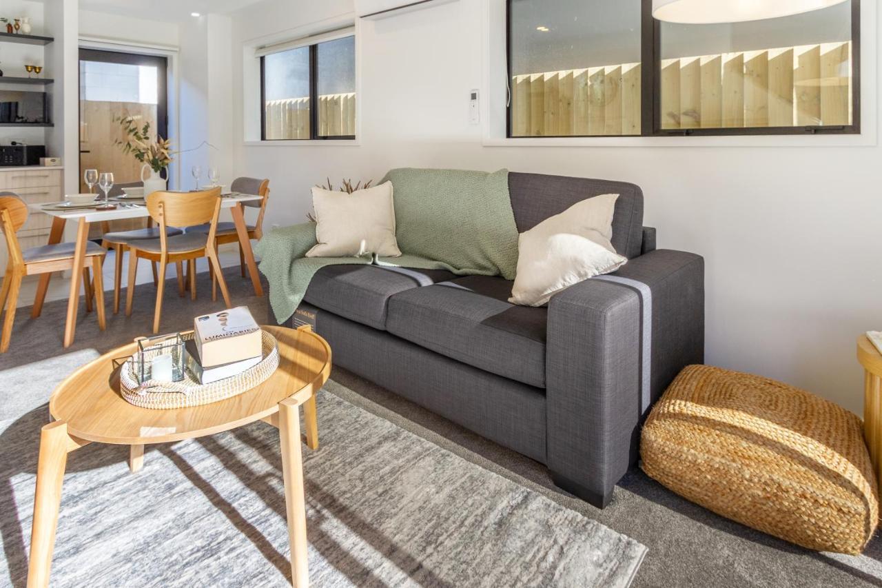 Modern Townhouse Cashel Street 2 Bed 2 Bath Apartment Christchurch Exterior foto